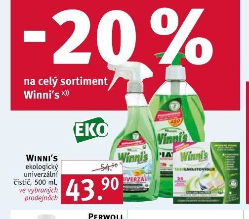 Winni's ekologický univerzální čistič, 500 ml