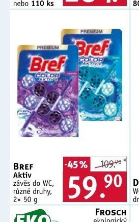 BREF Aktiv závěs do WC