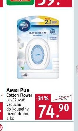 AMBI PUR Cotton Flower osvěžovač