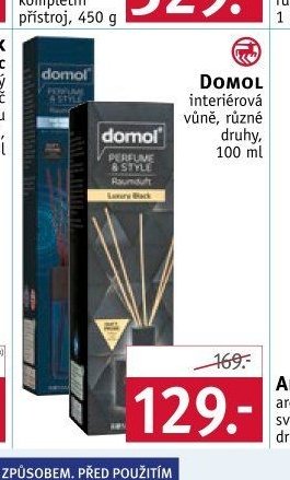 DOMOL interiérová vůně