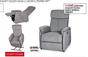 Relaxační TV křeslo Pavlos