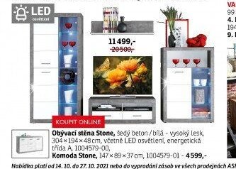 Obývací stěna Stone