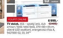 TV stolek (vysoký lesk)