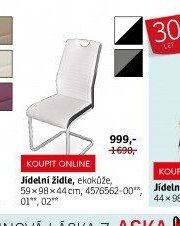 Jídelní židle, ekokůže