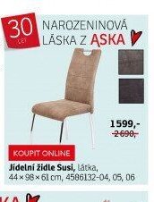 Jídelní židle Susi