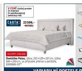 Dvolůžko Palas