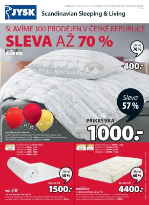 aktuální leták Jysk 14.10.2021-27.10.2021