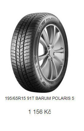 195/65R15 91T BARUM POLARIS 5