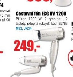Cestovní fén ECG VV 1200