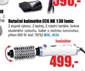 Rotační kulmofén ECG HK 130 Ionic