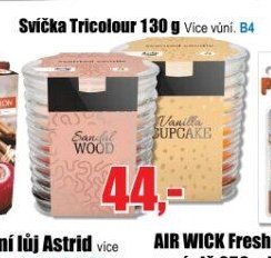 Svíčka Tricolour 130 g