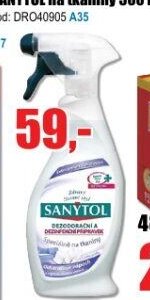 SANYTOL na tkaniny 500 ml