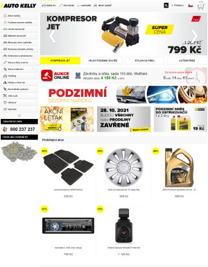 aktuální leták Auto Kelly 26.10.2021-1.11.2021