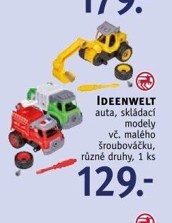 IDEENWELT auta, skládací modely
