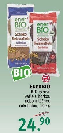 ENERBIO BIO rýžové vafle s hořkou nebo mléčnou čokoládou - ROSSMANN drogerie aktualniletaky.eu