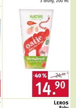 Nurture ovesný nápoj, 200 ml
