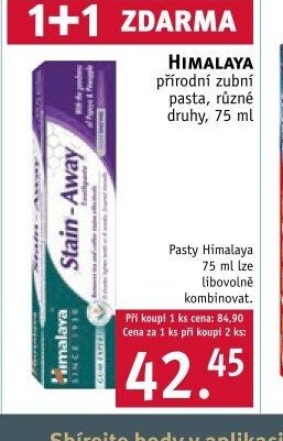 HIMALAYA přírodní zubní pasta