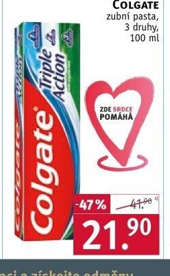 COLGATE zubní pasta