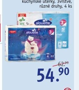 ALOUETTE kuchyňské utěrky - ROSSMANN drogerie aktualniletaky.eu