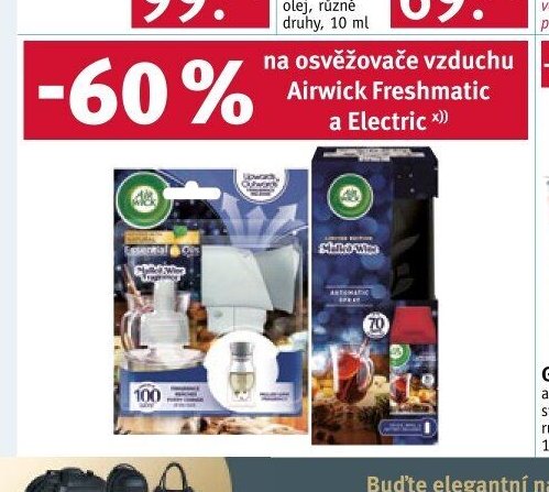 Airwick Freshmatic a Electric - ROSSMANN drogerie aktualniletaky.eu