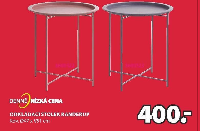 ODKLÁDACÍ STOLEK RANDERUP