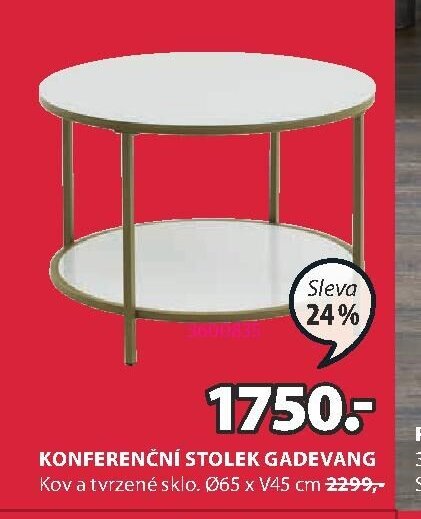 KONFERENČNÍ STOLEK GADEVANG