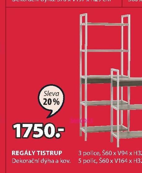 REGÁLY TISTRUP
