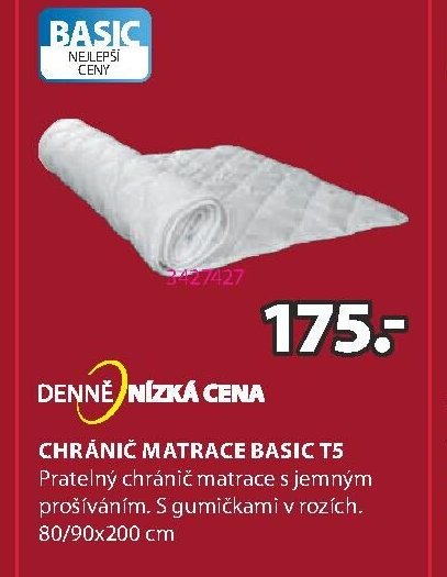 Chránič matrace BASIC T5