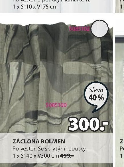 Záclona BOLMEN