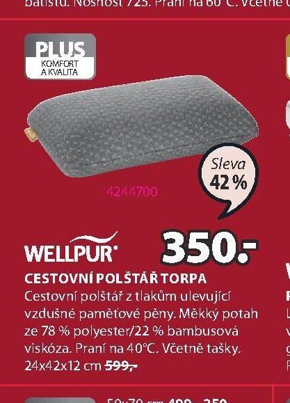 Cestovní polštář Torpa