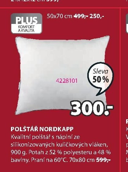 Polštář Nordkapp