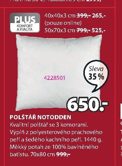 Polštář Notodden