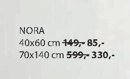 Ručník NORA 40x60 cm