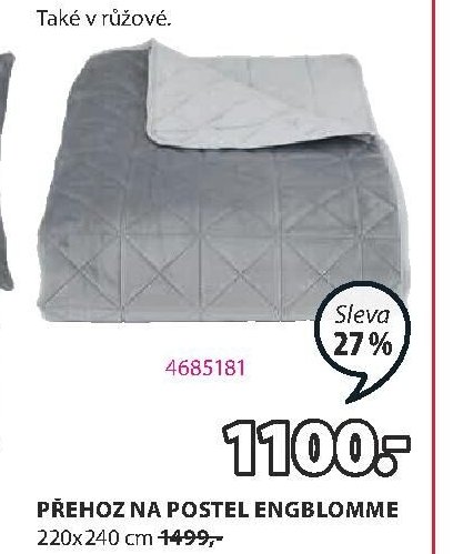 Přehoz na postel ENGBLOMME