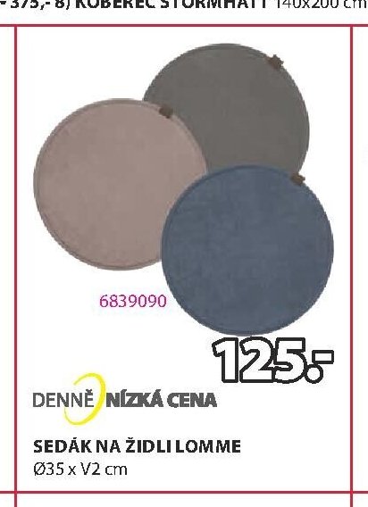 SEDÁK NA ŽIDLI LOMME