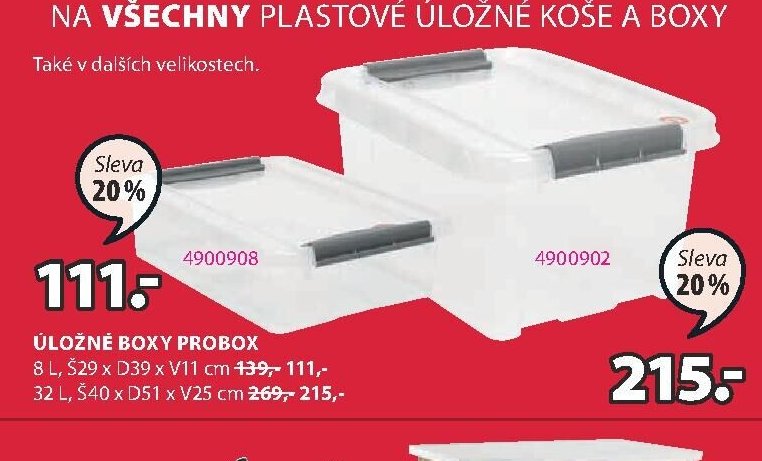 Úložné boxy PROBOX