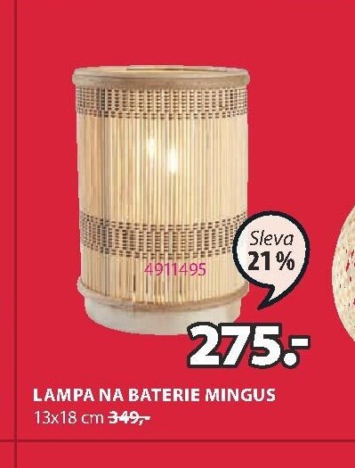 Lampa na baterie MINGUS