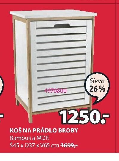 Koš na prádlo BROBY