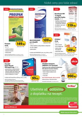 aktuální leták Dr. Max 1.11.2021-30.11.2021