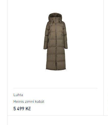 Luhta Heinis zimní kabát - Intersport aktualniletaky.eu