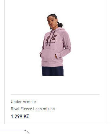 Under Armour Rival Fleece Logo mikina - Intersport aktualniletaky.eu