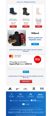 aktuální leták Sportisimo 2.11.2021-7.11.2021