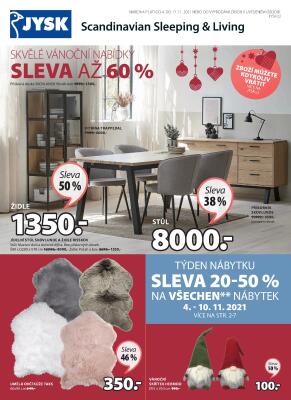 aktuální leták Jysk 4.11.2021-17.11.2021
