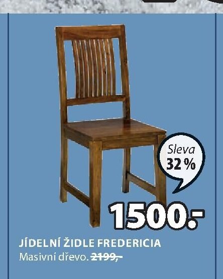 JÍDELNÍ ŽIDLE FREDERICIA