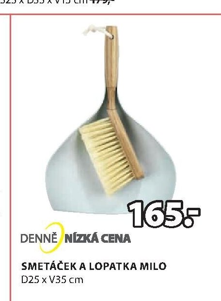 SMETÁČEK A LOPATKA MILO