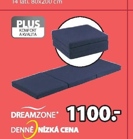 Skládací matrace PLUS F10