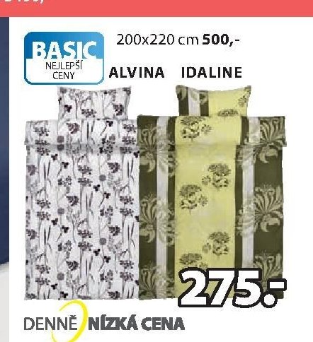 BASIC Alvina Idaline krepové povlečení