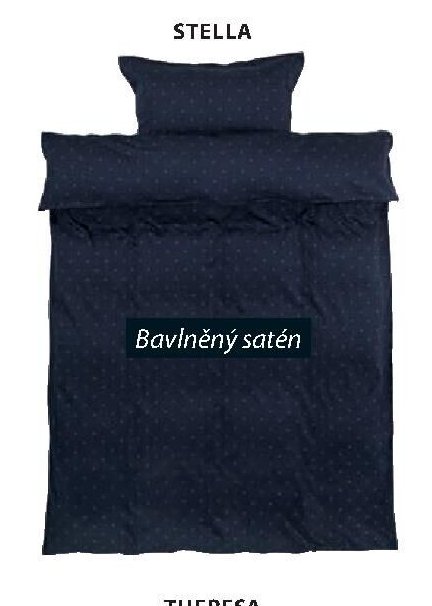 STELLA Bavlněný satén