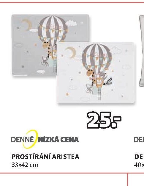 PROSTÍRÁNÍ ARISTEA 33x42 cm