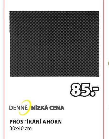 PROSTÍRÁNÍ AHORN 30x40 cm